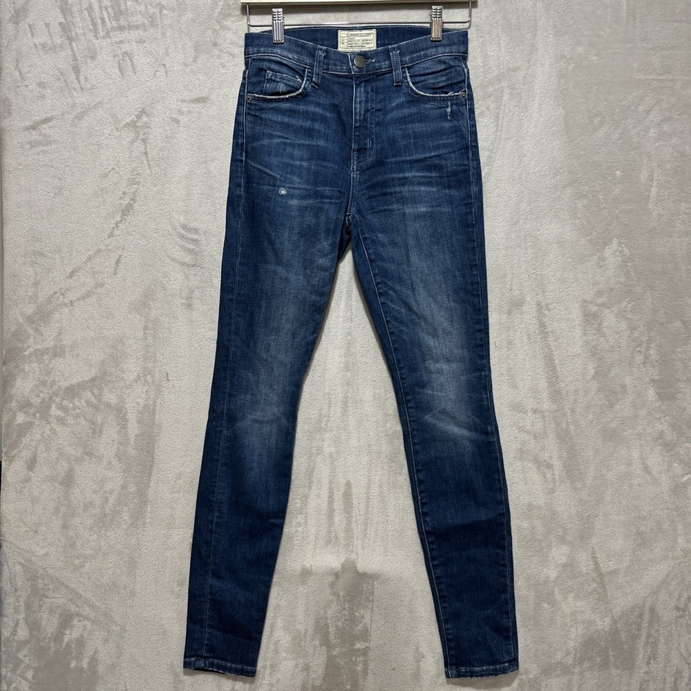 Current/Elliott The Super HighWaist Ankle Skinny Jeans Women's Size 24